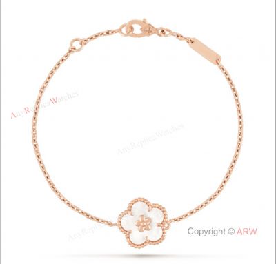 VC & Arpells Lucky Spring Rose Gold hardware Bracelet Gift